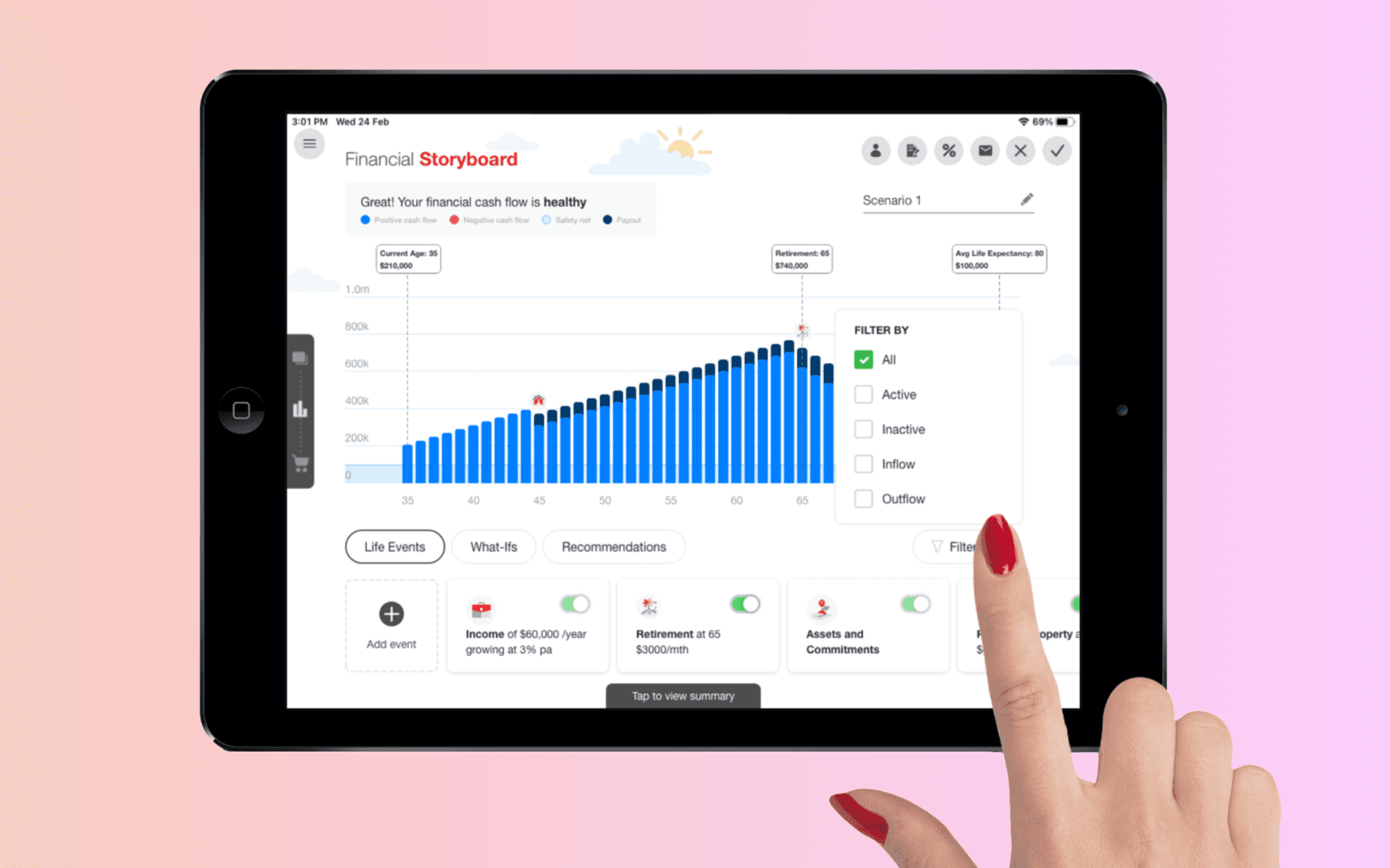 mPOS UI/UX Redesign - slide 1