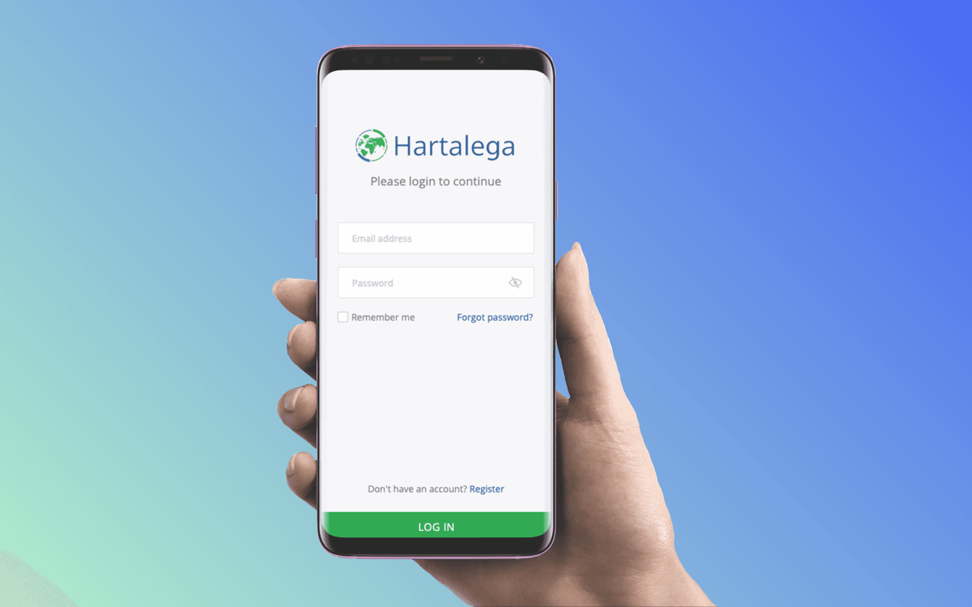 Hartalega ePR Mobile Application - main image